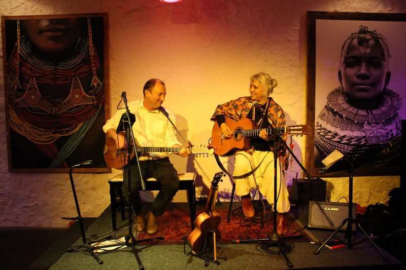 Kavisha Mazzella performing and sharing music