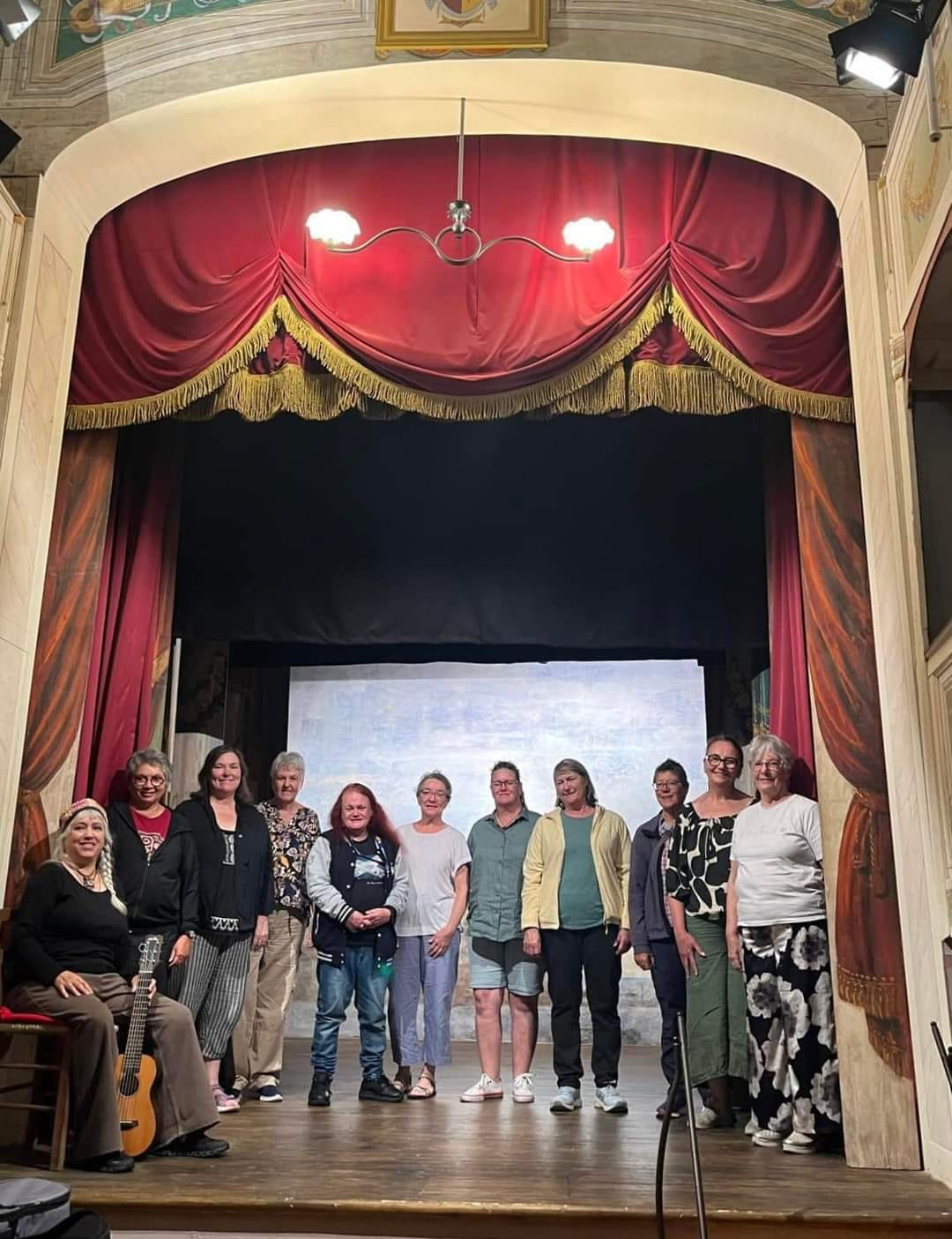 Singers at Vetriano Opera House